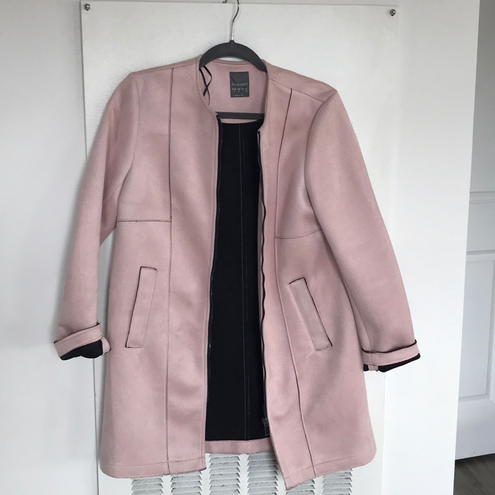 Faux Suede Jacket